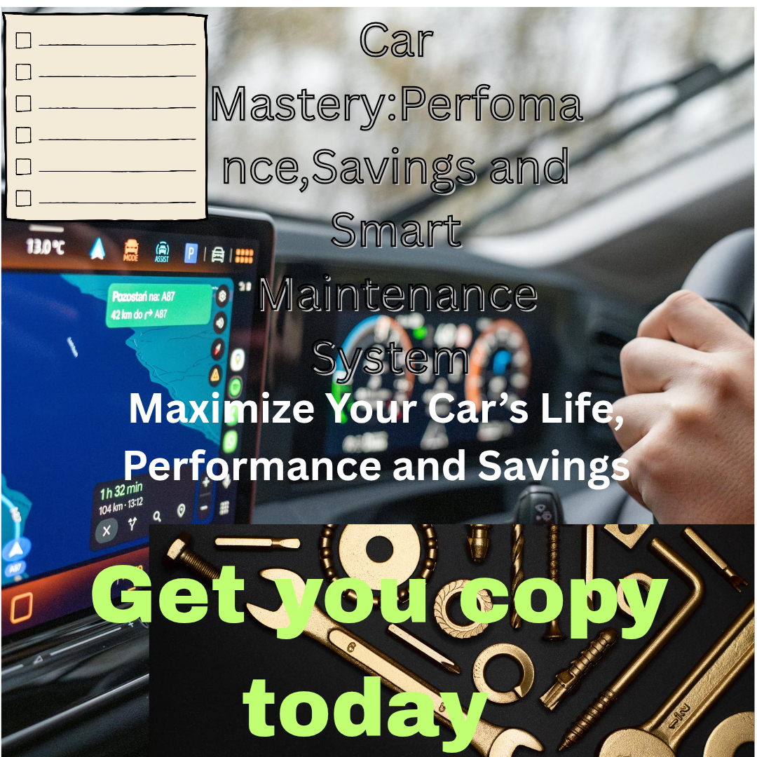 Car Mastery: Performance, Savings &amp; Smart Maintenance System